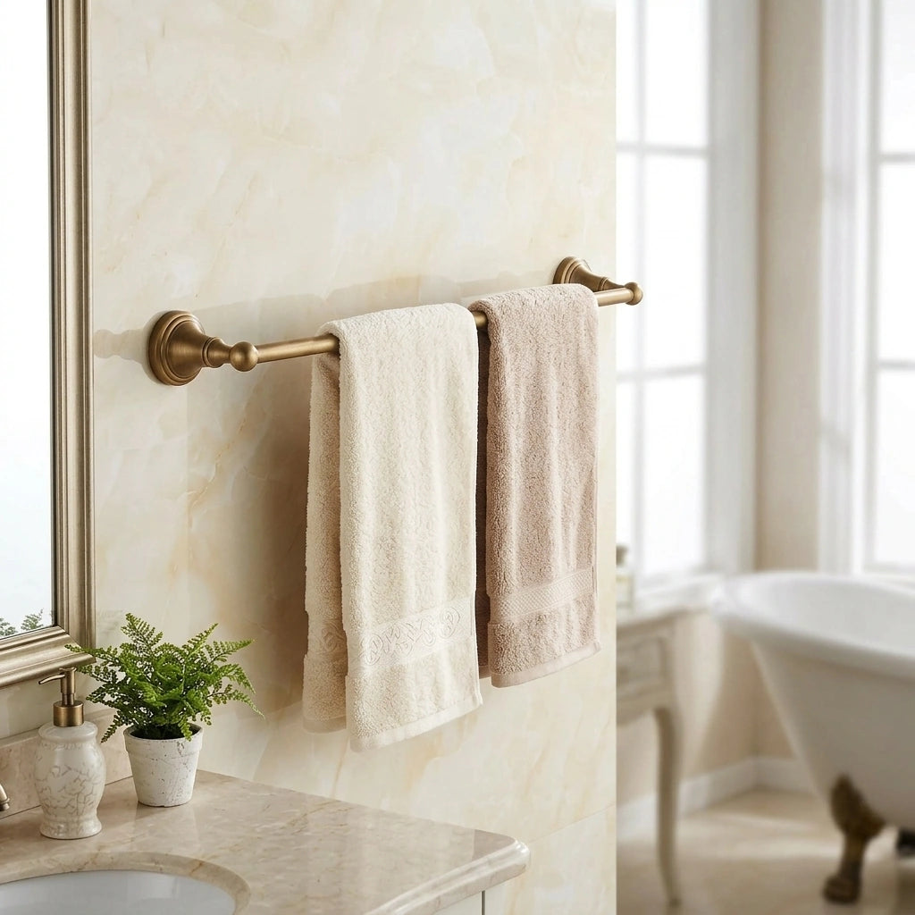 Barre Porte-serviette Laiton - DECOR [STUDIO:DECOR]