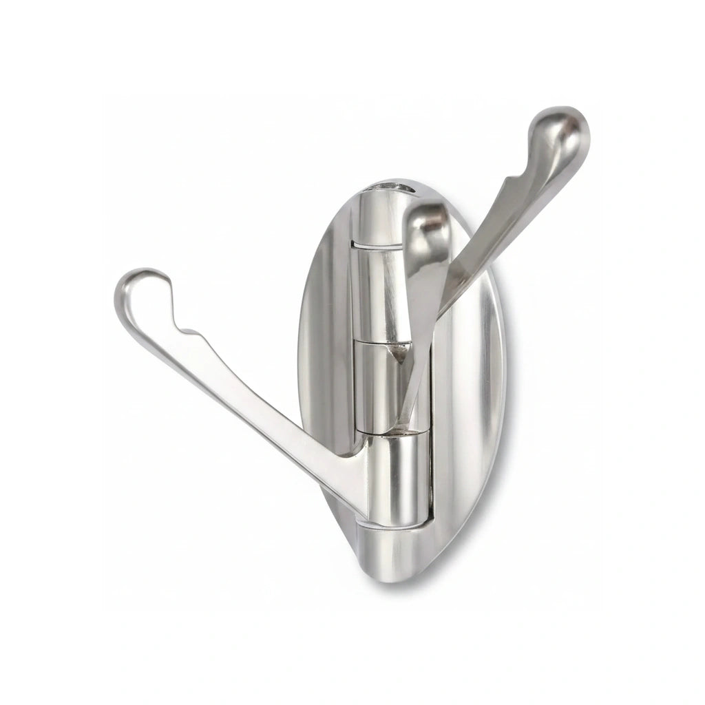 Porte-serviette Laiton Nickel - FOND-BLANC [STUDIO:FOND-BLANC]