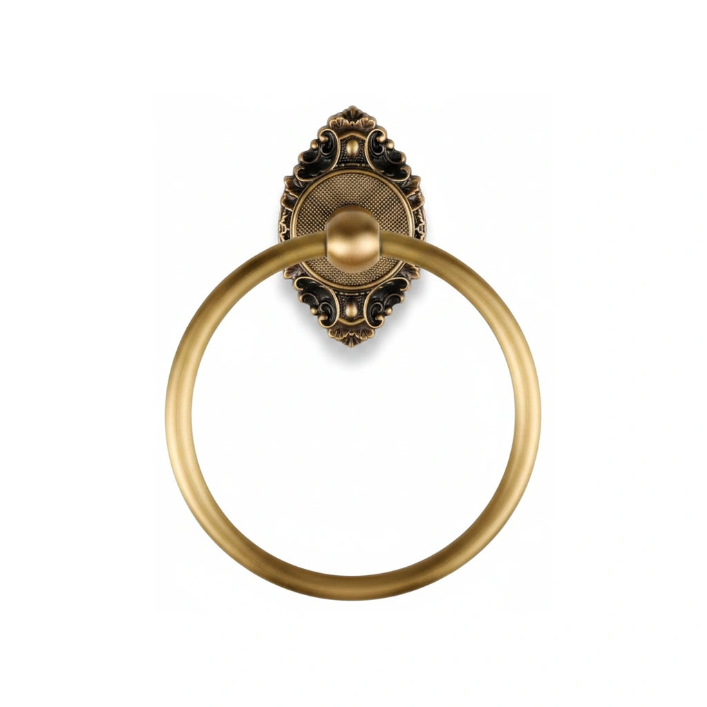 Porte-serviette Anneau Cuivre - FOND-BLANC [STUDIO:FOND-BLANC]