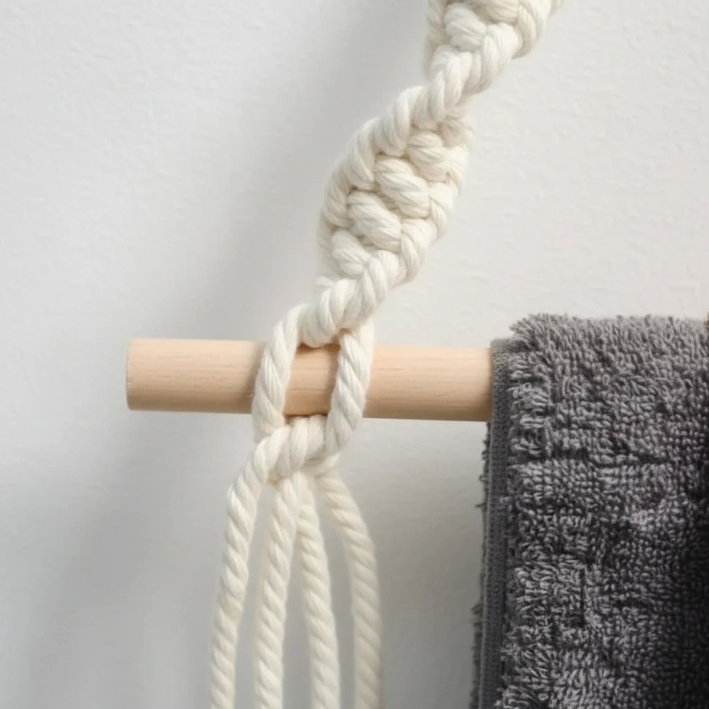 Porte-serviette En Macramé - DETAIL [STUDIO:DETAIL]