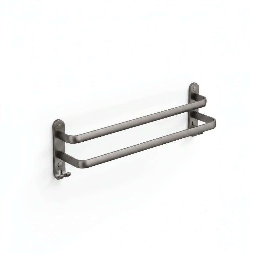 Porte-serviette Gris Anthracite - FOND-BLANC [STUDIO:FOND-BLANC]