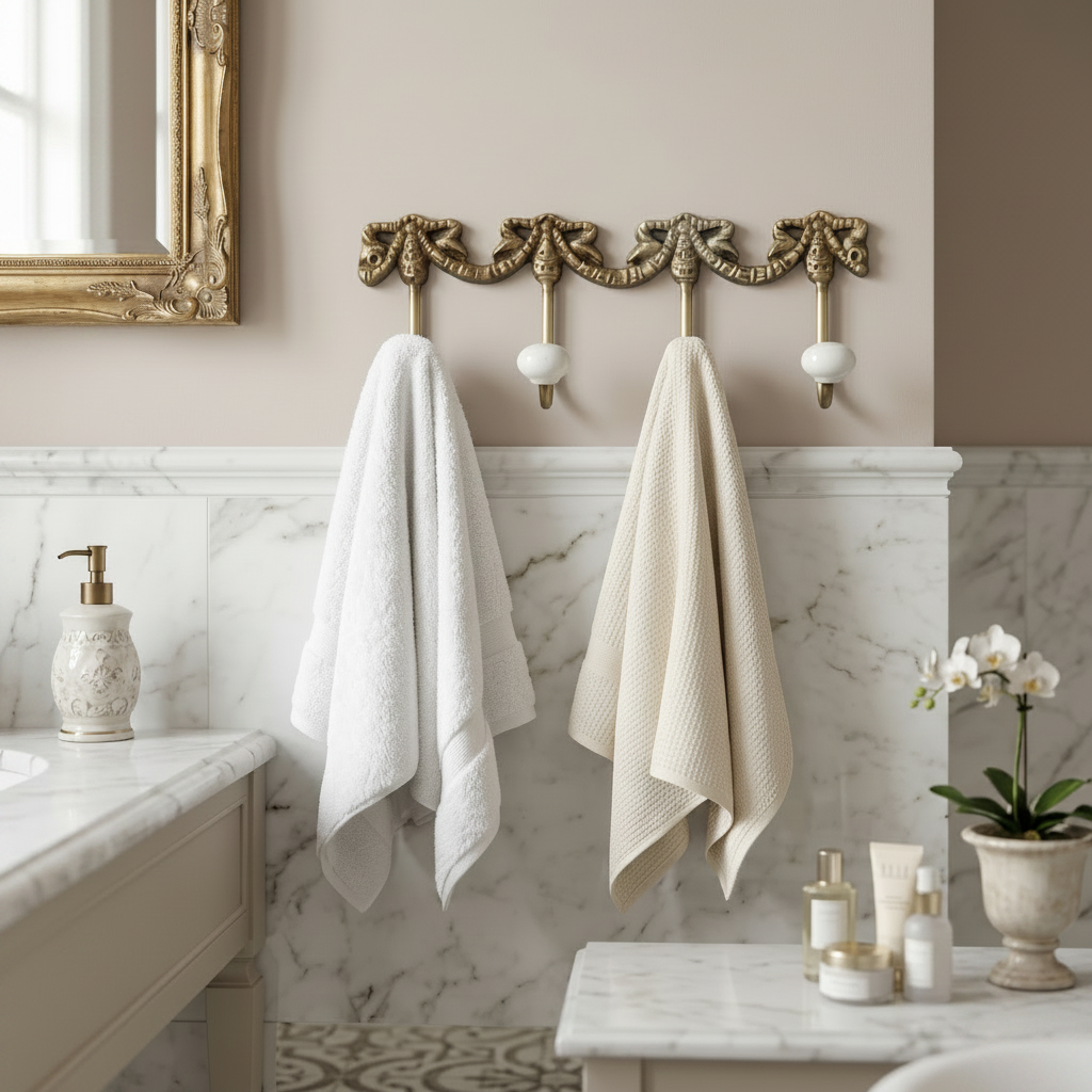 Porte-serviette Bronze