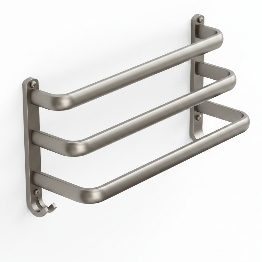 Porte-serviette Gris Anthracite