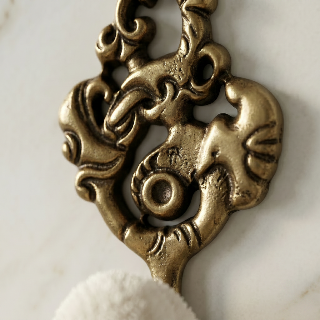 Porte-serviette Bronze