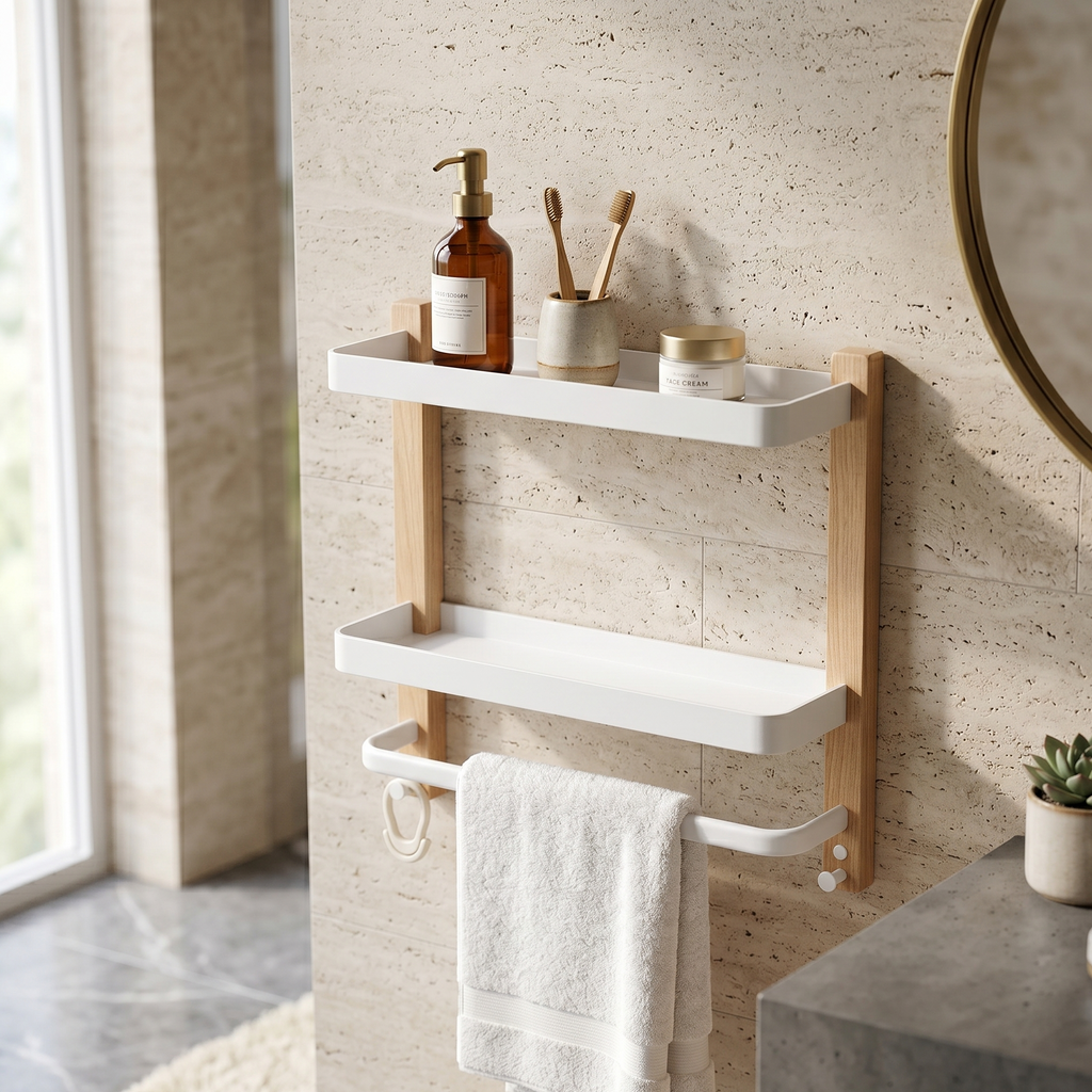 Porte-serviette Rangement Étagère