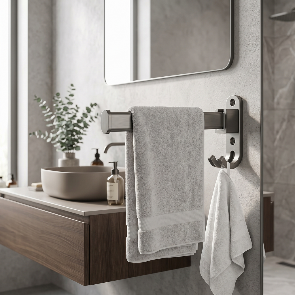 Porte-serviette Escamotable