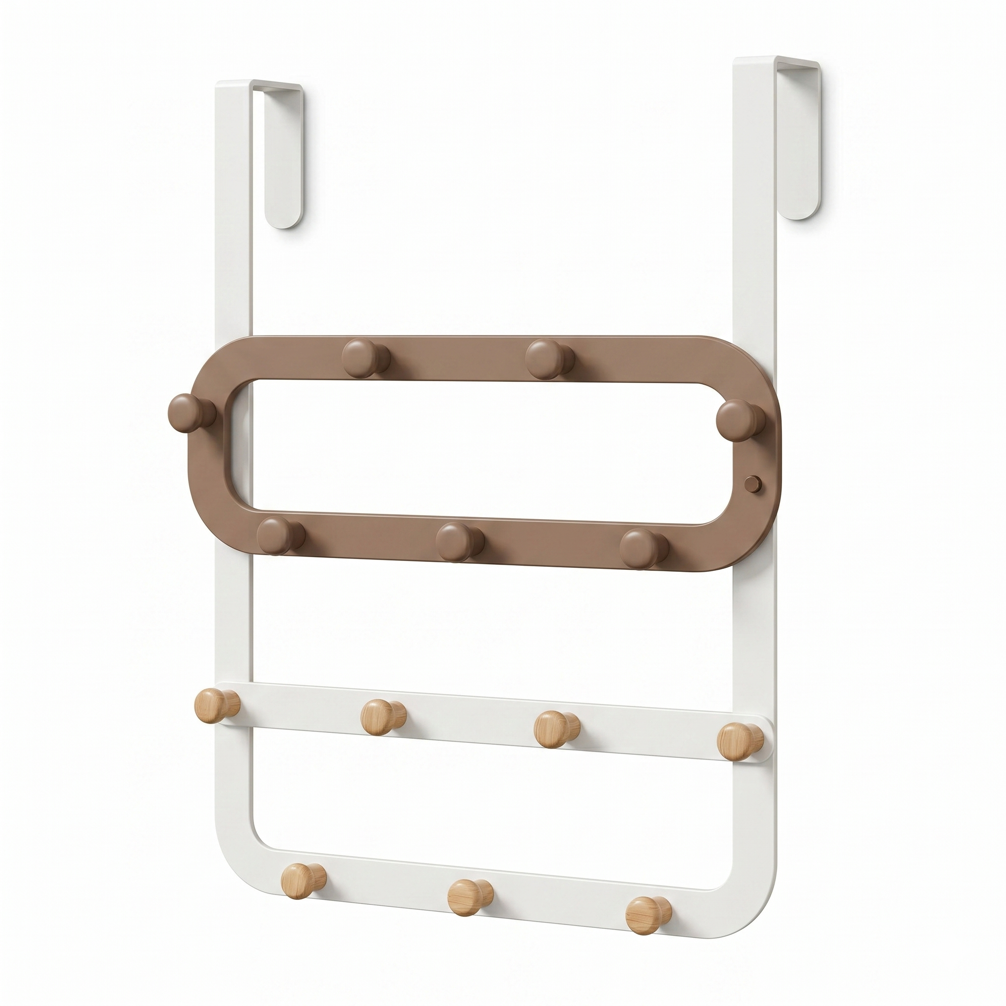 Porte-serviette Paroi Douche Bois