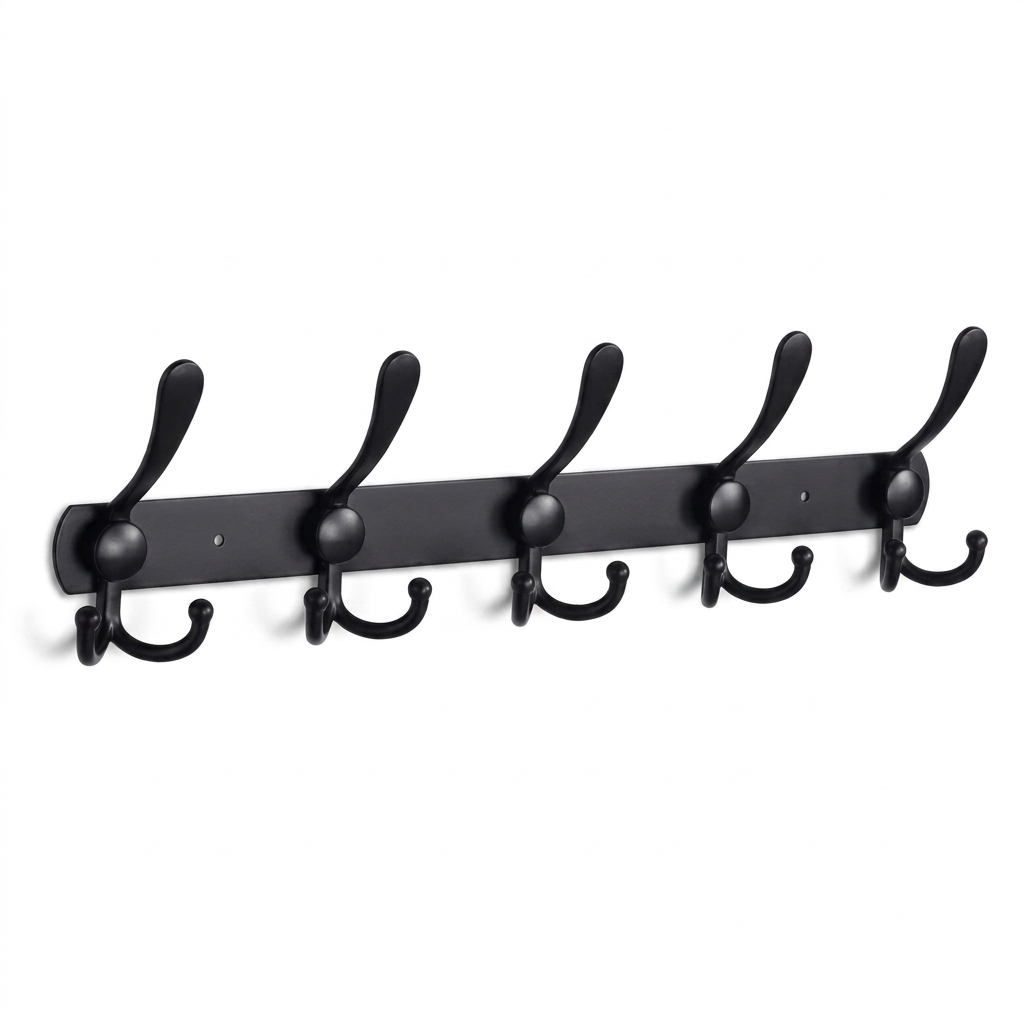 Porte-serviette 5 Patères