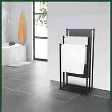 Porte-serviette 3 Barres Sur Pied