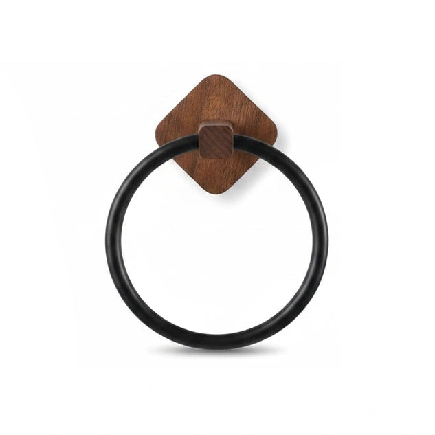 Anneau Porte-serviette Bois 4