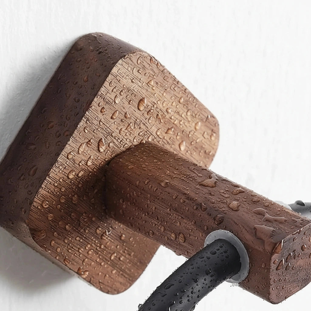 Anneau Porte-serviette Bois 5