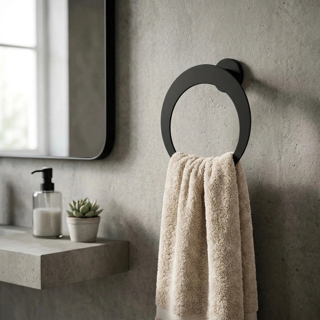 Anneau Porte-serviette Noir 3