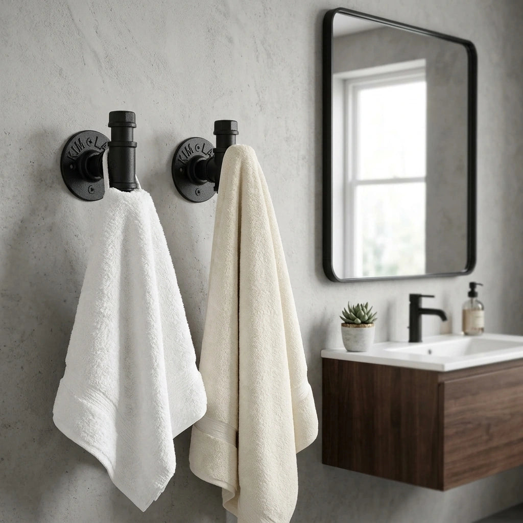 Porte-serviette Tuyau Industriel - DECOR [STUDIO:DECOR]
