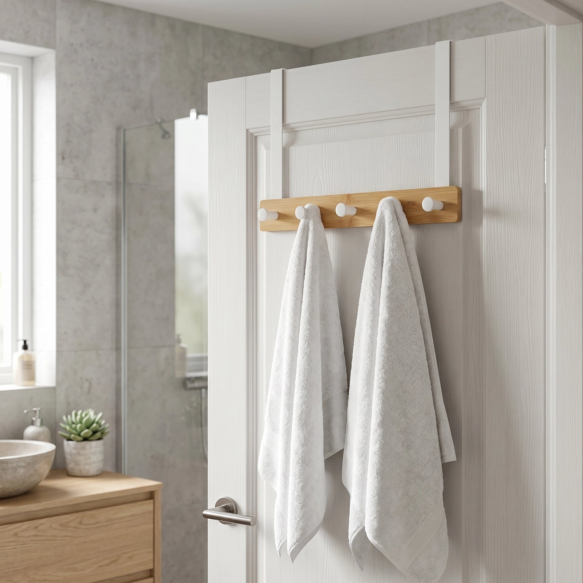 Barre Porte-serviette Bambou 3