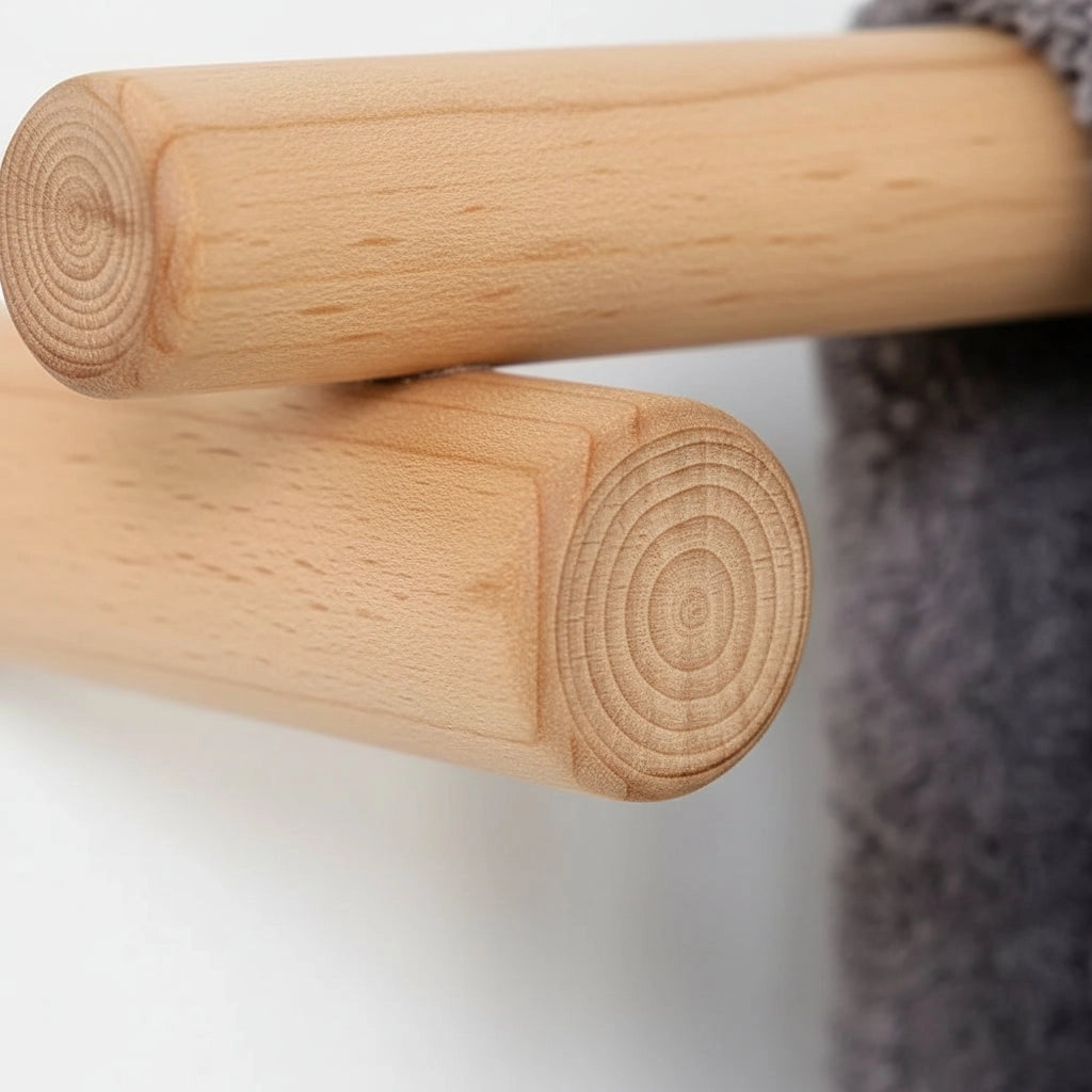 Barre Porte-serviette Bois 2