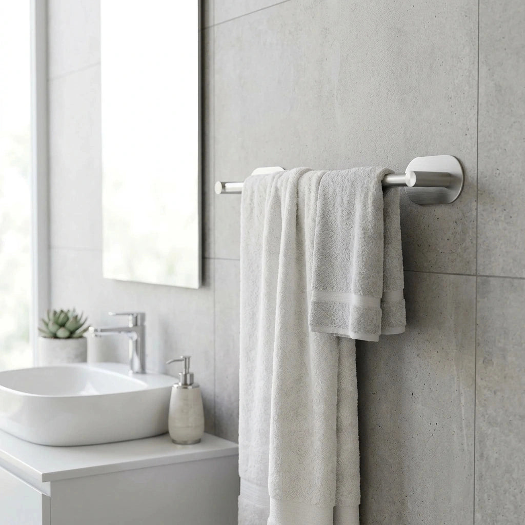 Barre Porte-serviette Inox Brossé 3