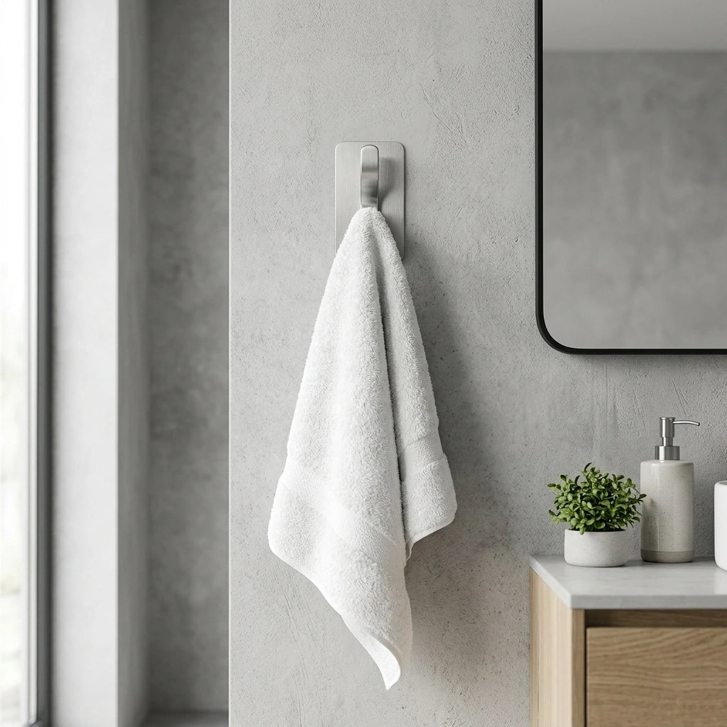 Crochet Inox Porte-serviette - DECOR [STUDIO:DECOR]