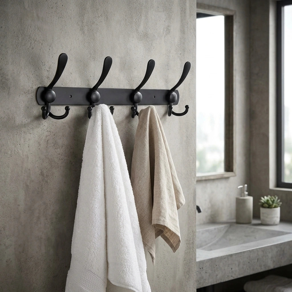 Porte-serviette Métal Noir - DECOR [STUDIO:DECOR]