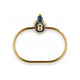 Porte-serviette Bleu