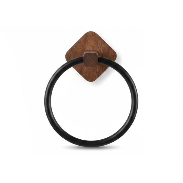 Anneau Porte-serviette Bois