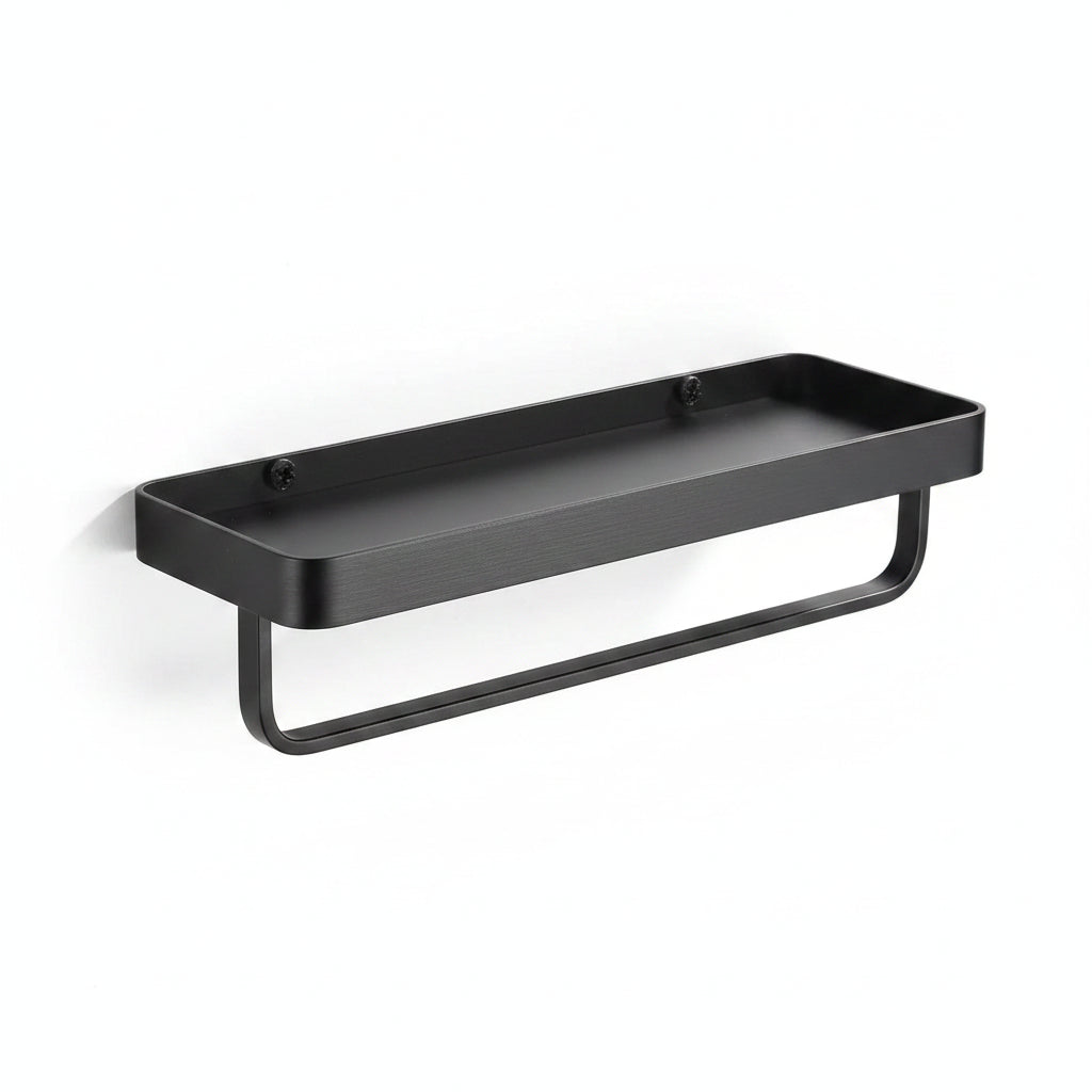 Étagère Porte-serviette Noire 1