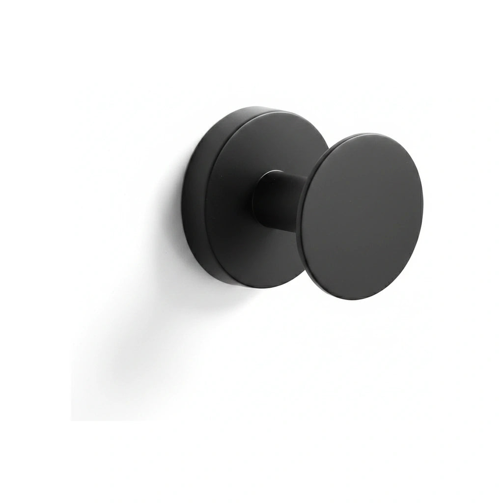 Porte-serviette Rond Noir - FOND-BLANC [STUDIO:FOND-BLANC]