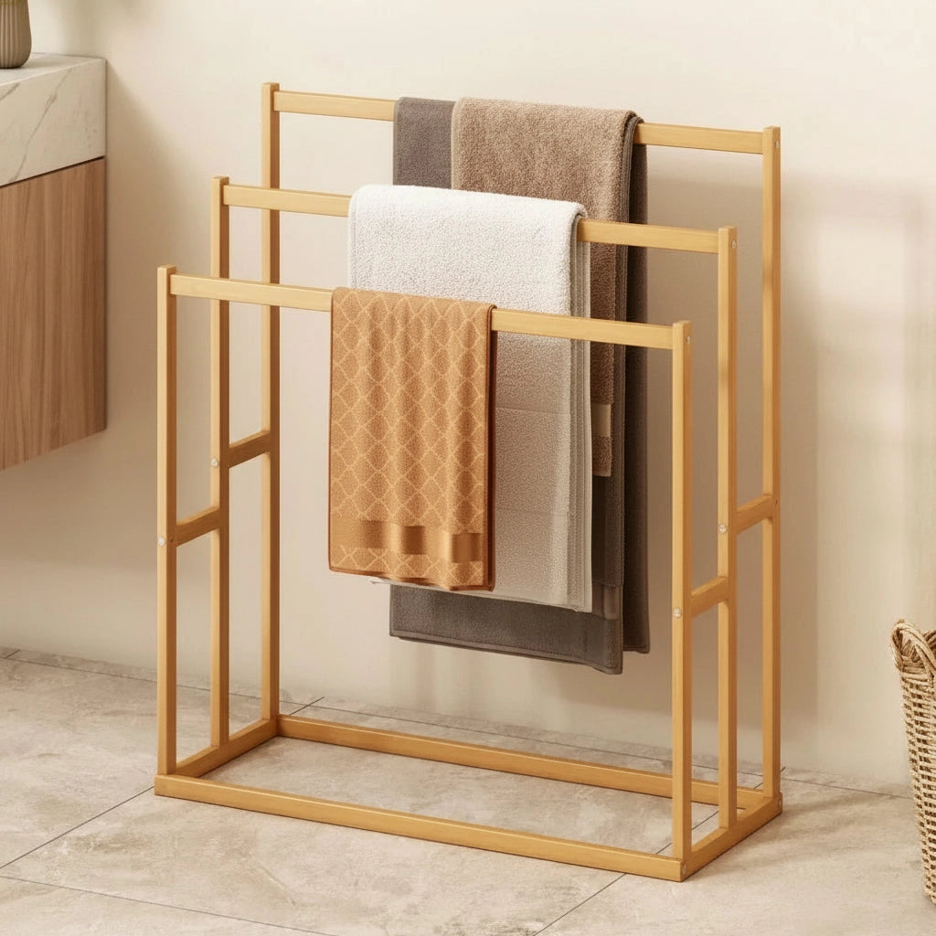 Grand Porte-serviette Sur Pied 3