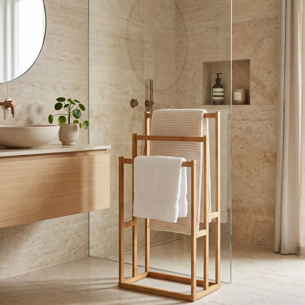 Grand Porte-serviette Sur Pied 5