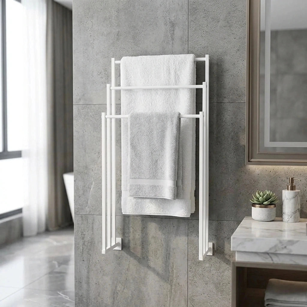 Porte-serviette 3 Barres Sur Pied 3