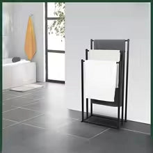 Porte-serviette 3 Barres Sur Pied 5