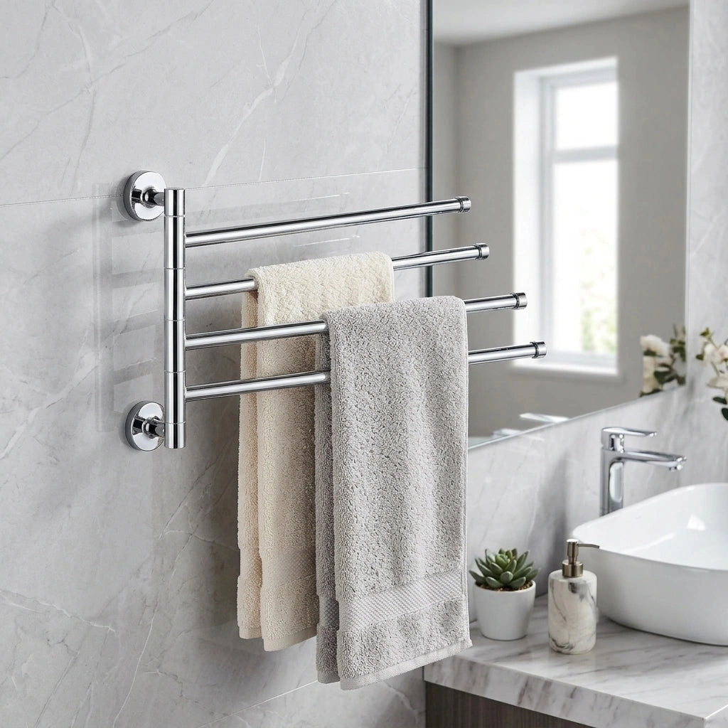 Porte-serviette 4 Barres Pivotantes 3