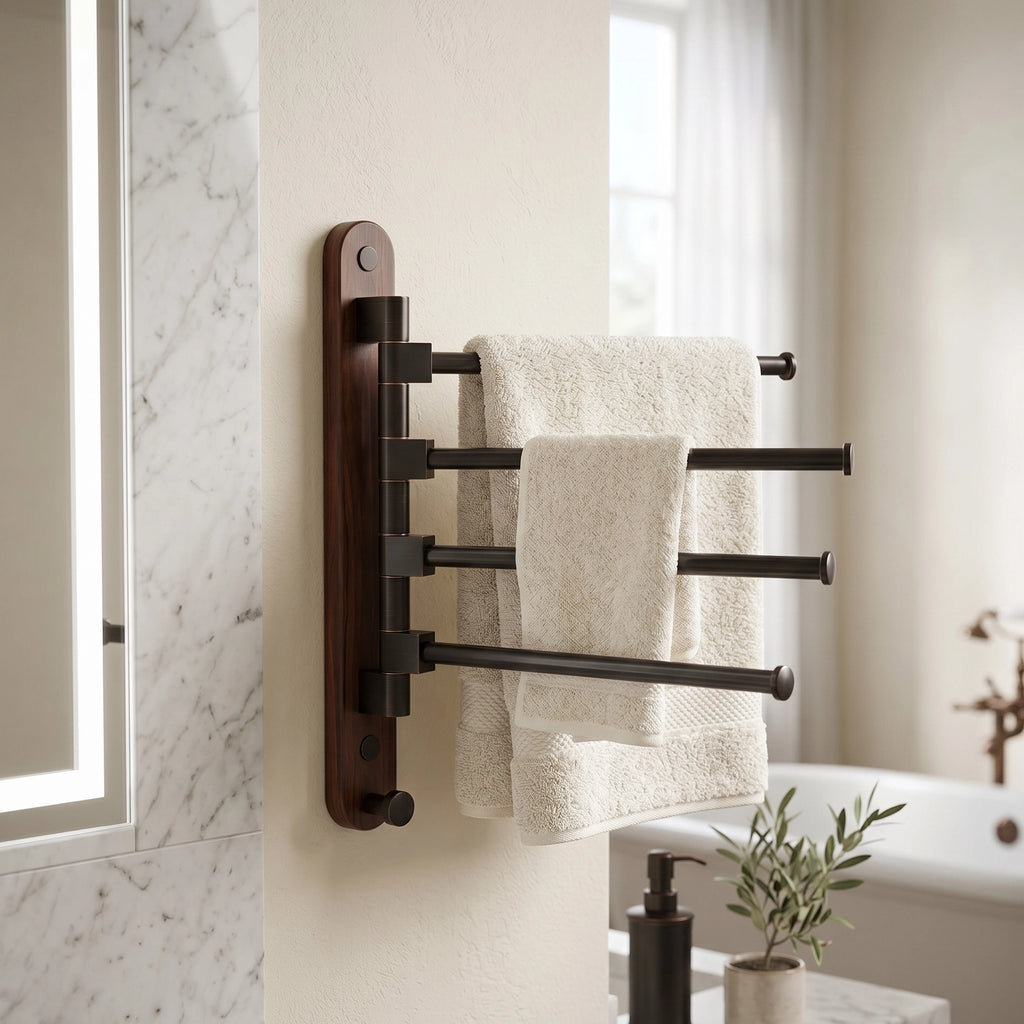Porte-serviette 5 Barres Pivotantes 12