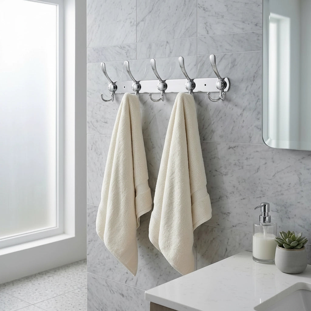 Porte-serviette 5 Patères 9