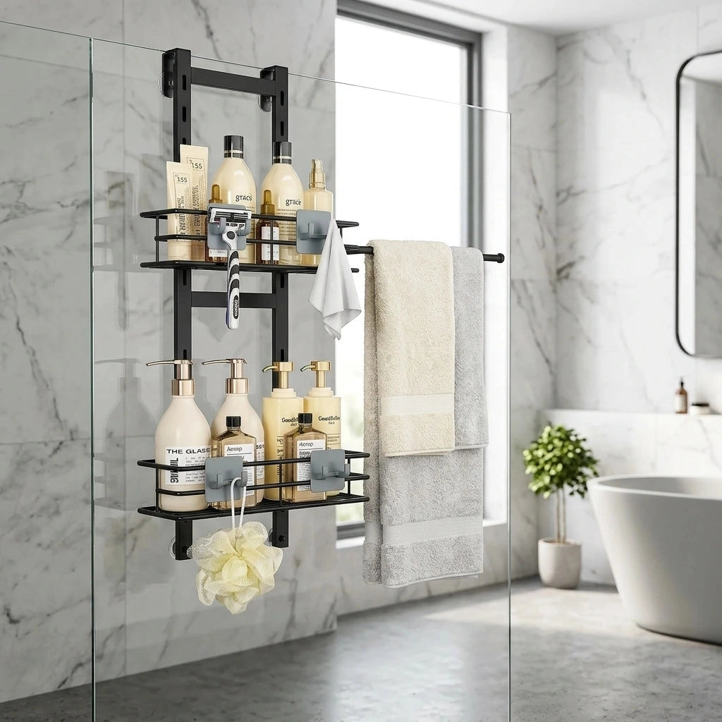 Porte-serviette À Suspendre Sur Paroi De Douche 3