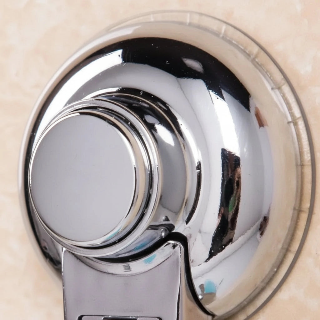 Porte-serviette À Ventouse Pour Vitre Douche 2