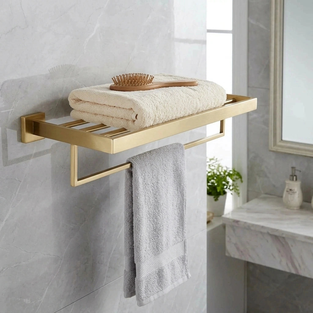 Porte-serviette Acier Brossé 3