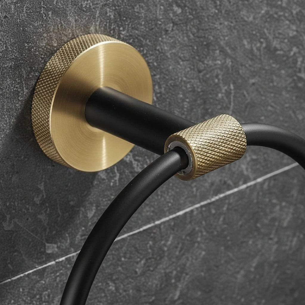 Porte-serviette Anneau Inox 2