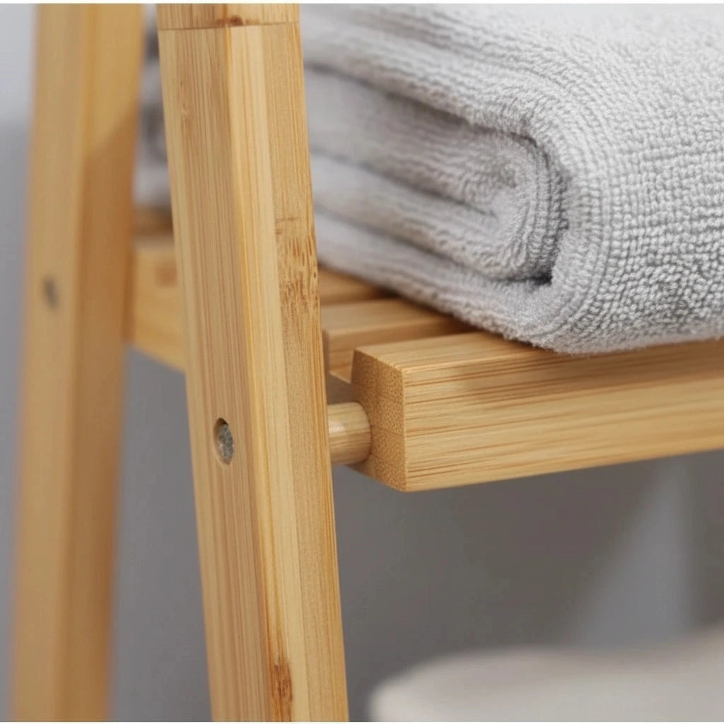 Porte-serviette Bambou Échelle 2