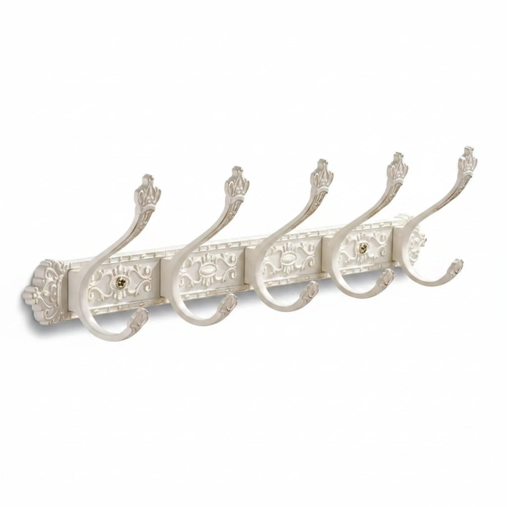 Porte-serviette Baroque Blanc 1
