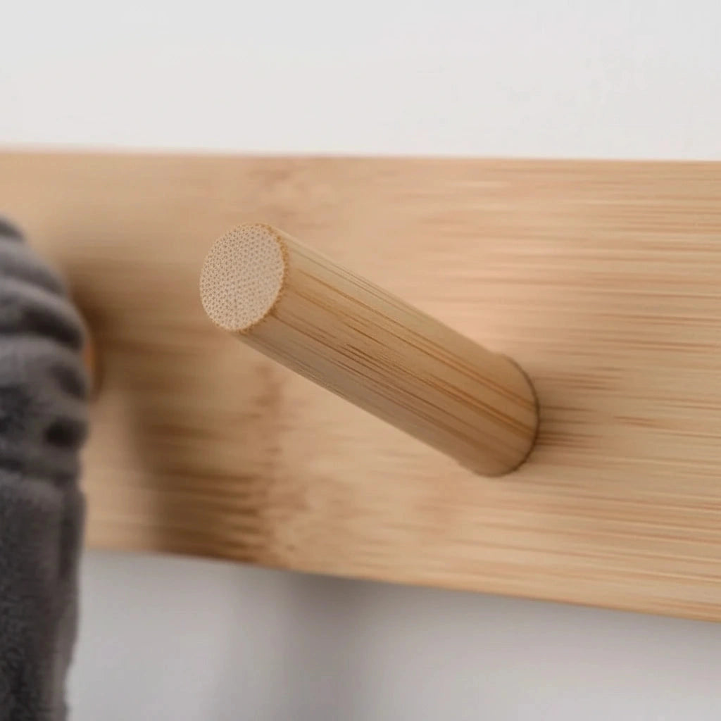 Porte-serviette Bois Pin 2