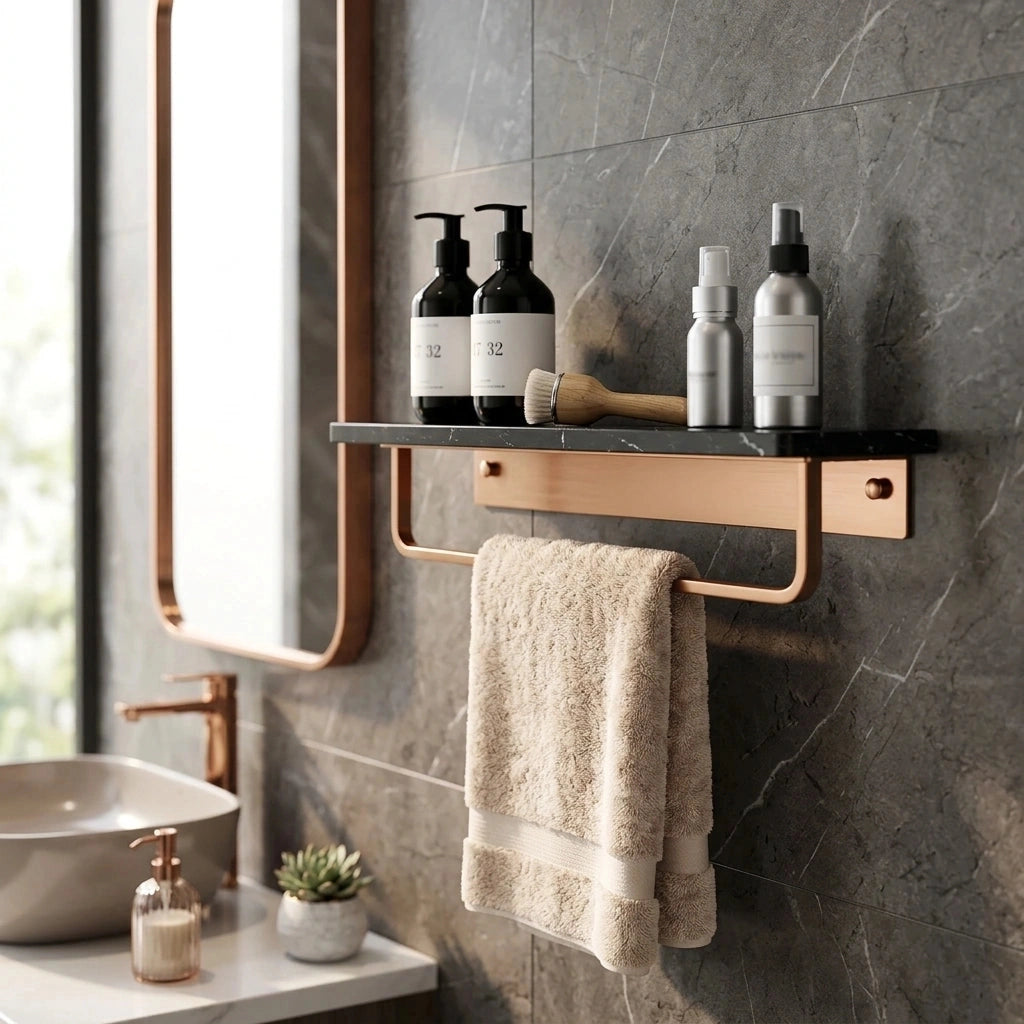 Porte-serviette Cuivre Design 3
