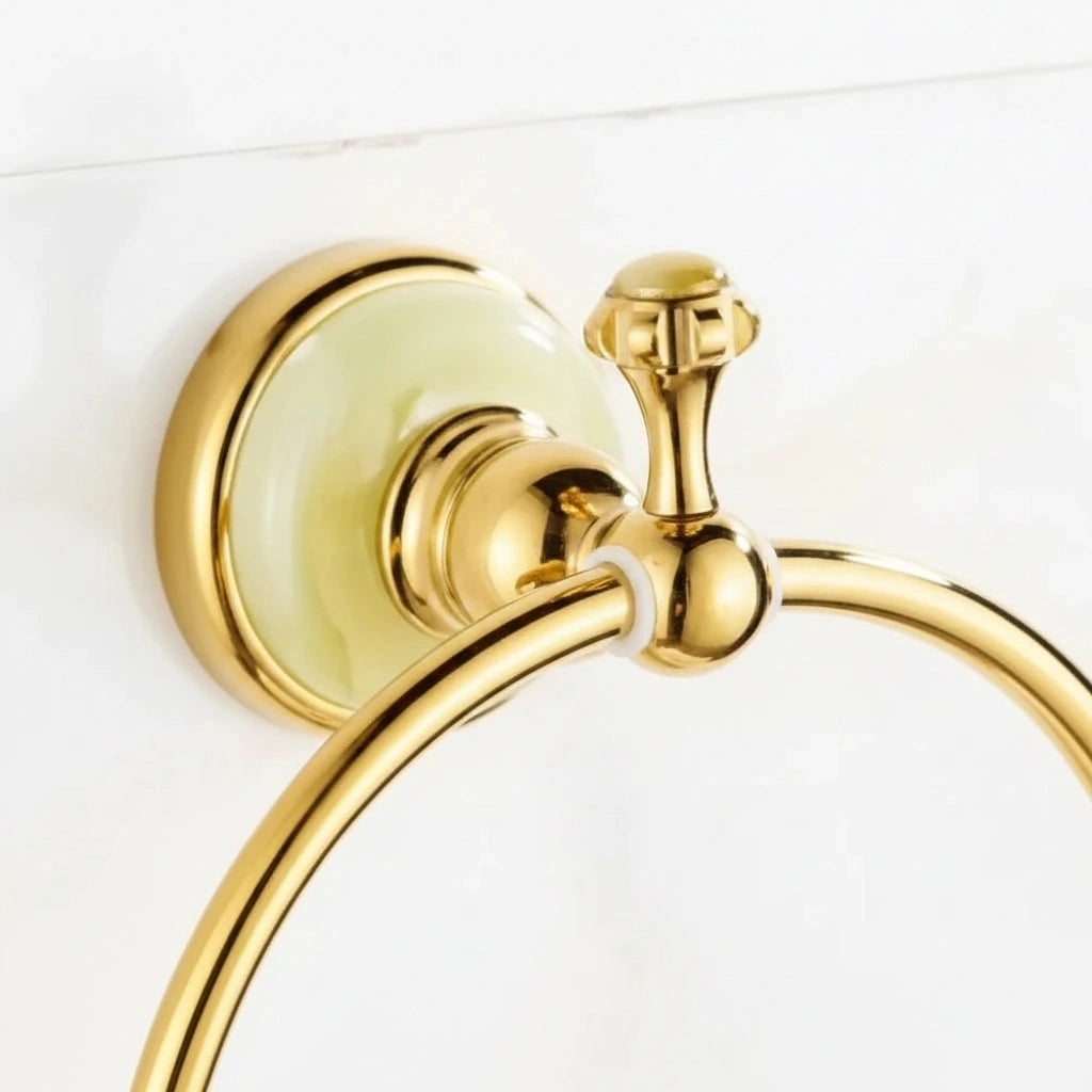 Porte-serviette Design Or 2