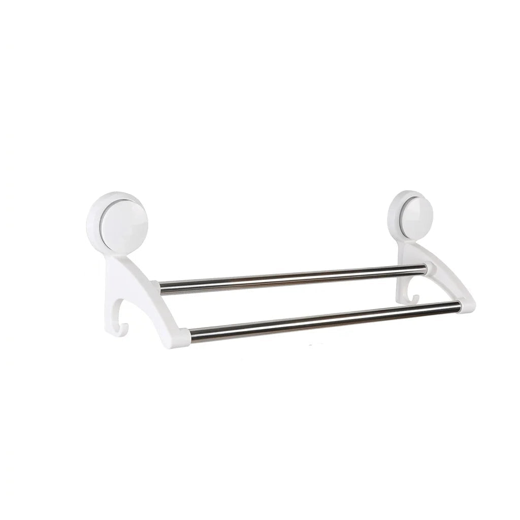 Porte-serviette Double À Ventouse 1