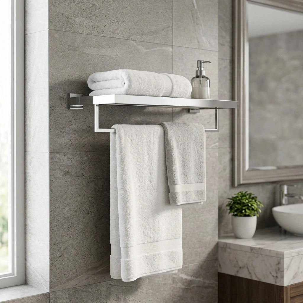 Porte-serviette Étagère Inox 3