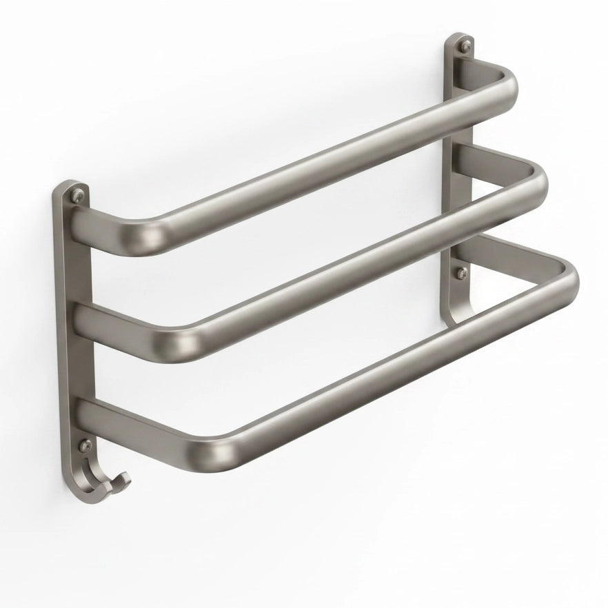 Porte-serviette Gris Anthracite 4