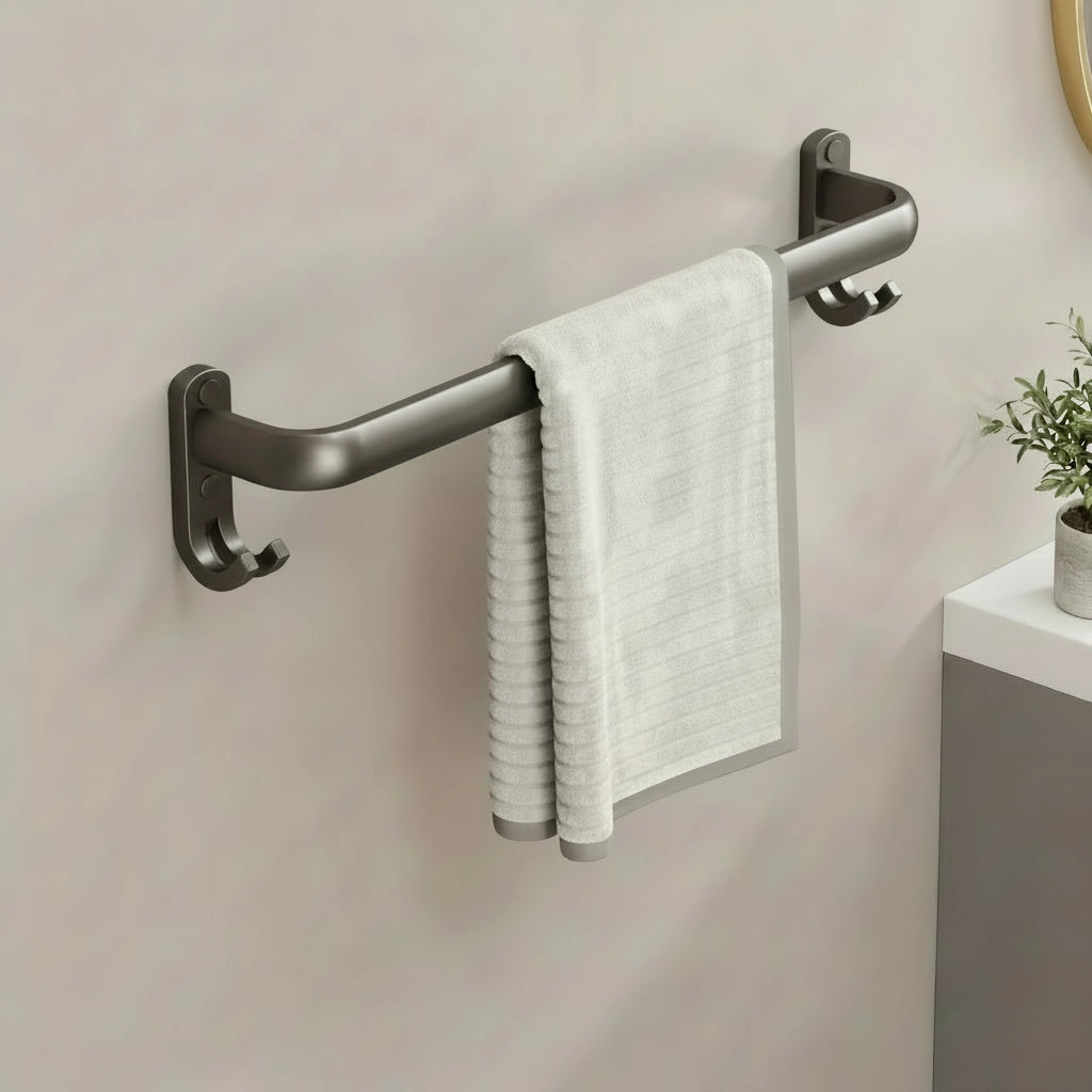 Porte-serviette Gris Anthracite 9