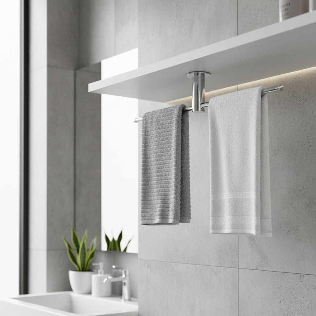Porte-serviette Inox 1 Barre 1