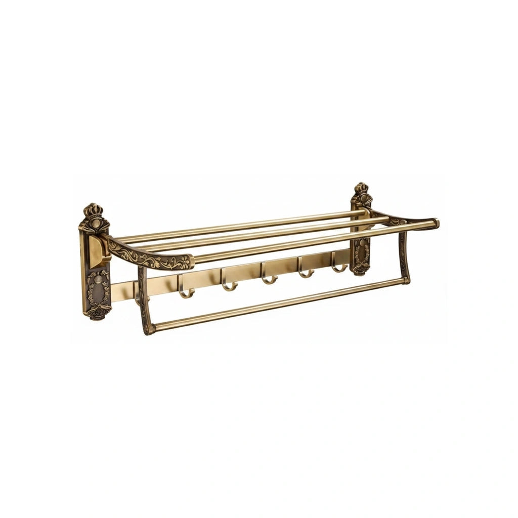 Porte-serviette Laiton Antique Brossé 1