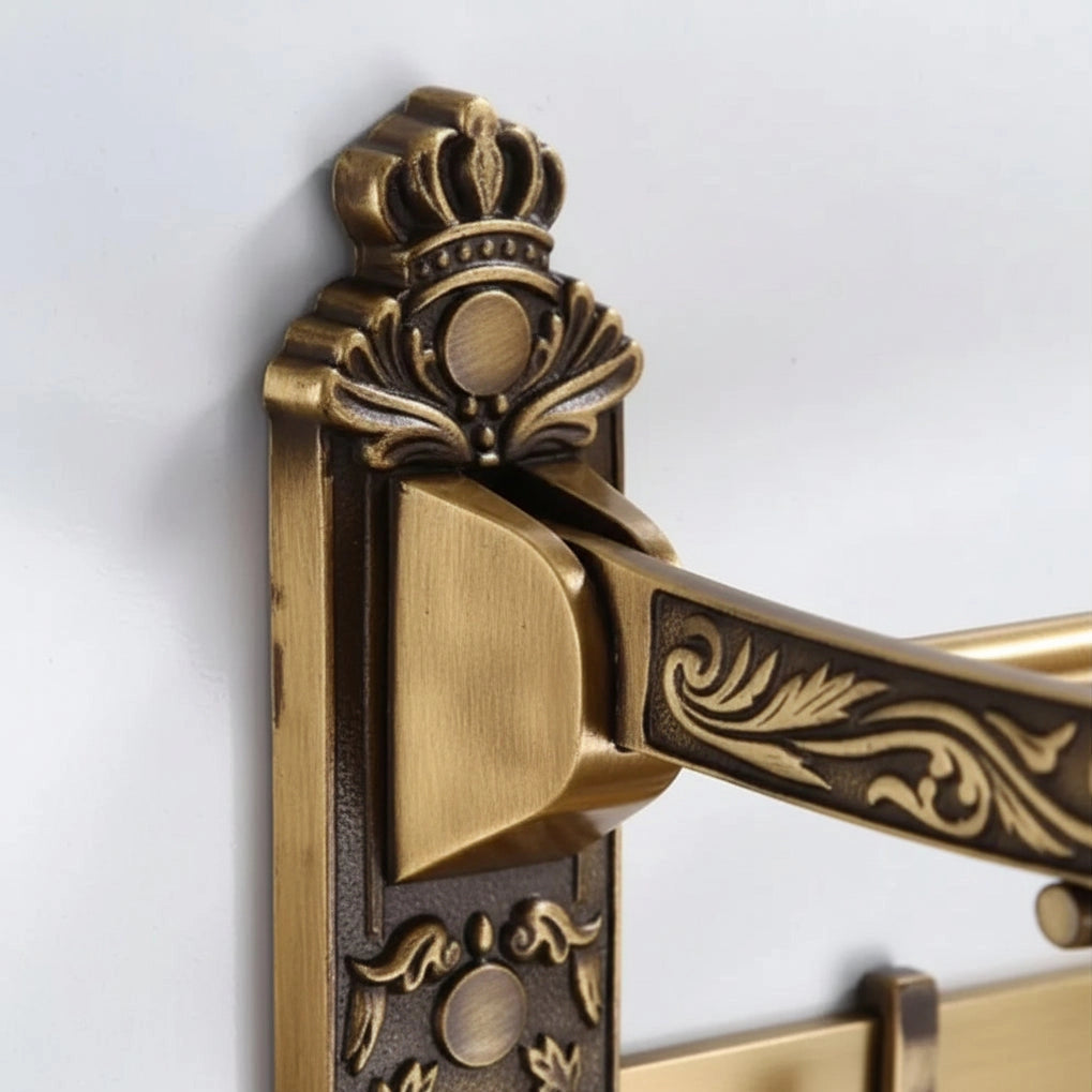 Porte-serviette Laiton Antique Brossé 2