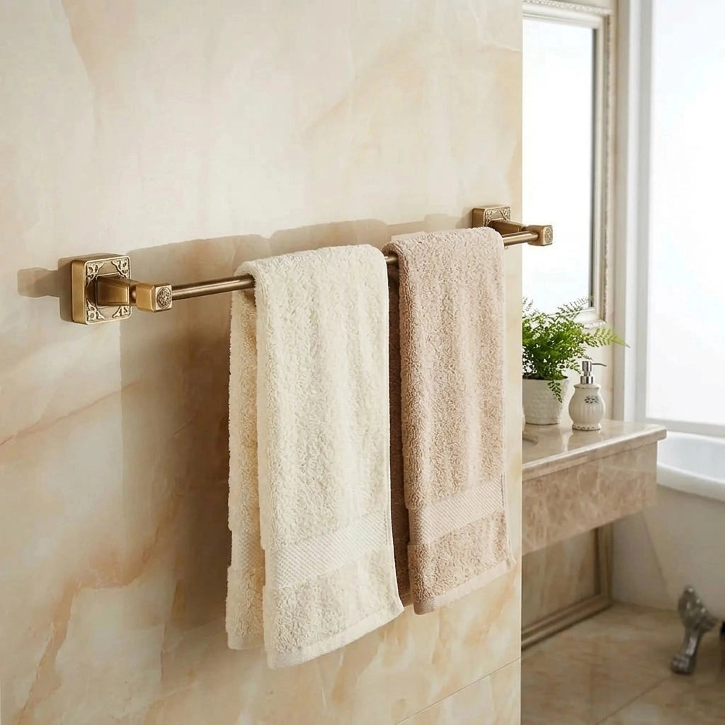 Porte-serviette Laiton Brossé 3
